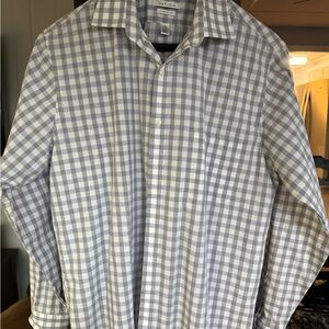Van Heusen Men's Purple Checkered Shirt